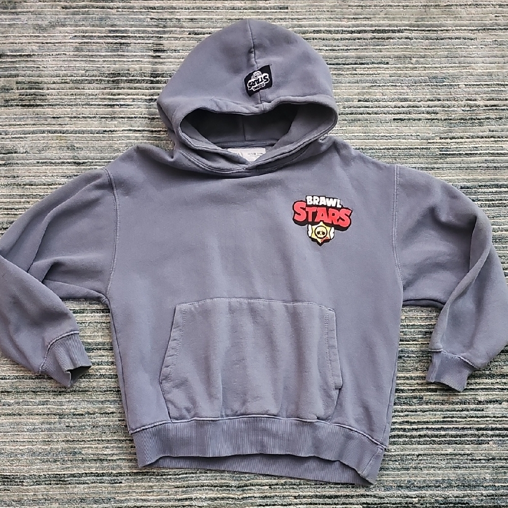 Brawl Stars Blue/gray Hoodie